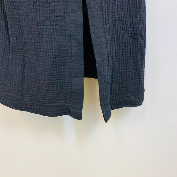 J.Nna‎ Women's Crepe Button Down Square Neck Sleeveless Maxi Dress Size M - Picture 5 of 12